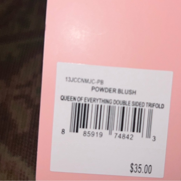 Juicy couture powder blush queen of everything double sided trifold NWT - Picture 4 of 4